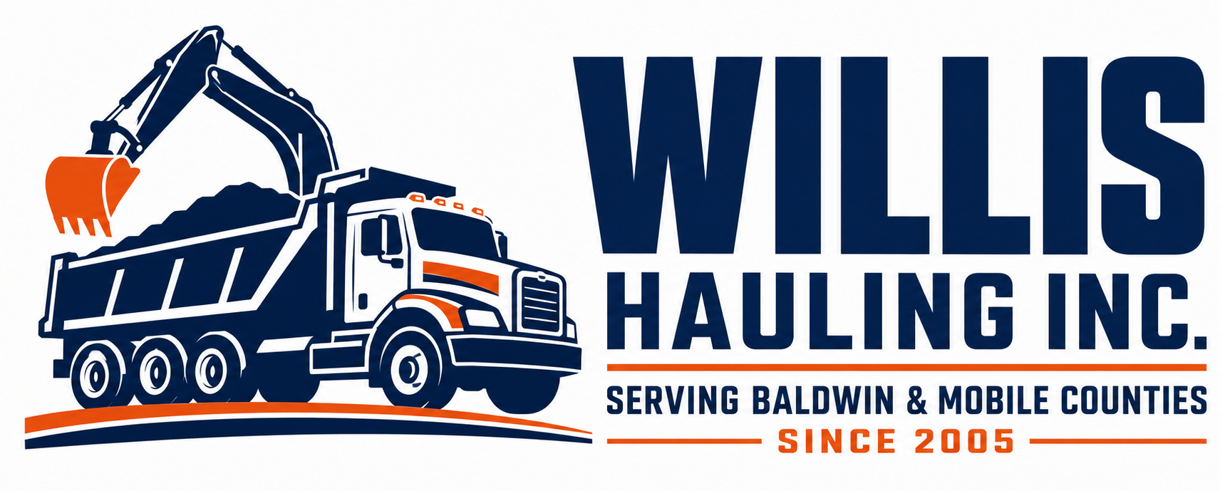 Willis Hauling Inc &mdash; Debris Removal & Excavating Serving Mobile & Baldwin Counties Since 2005